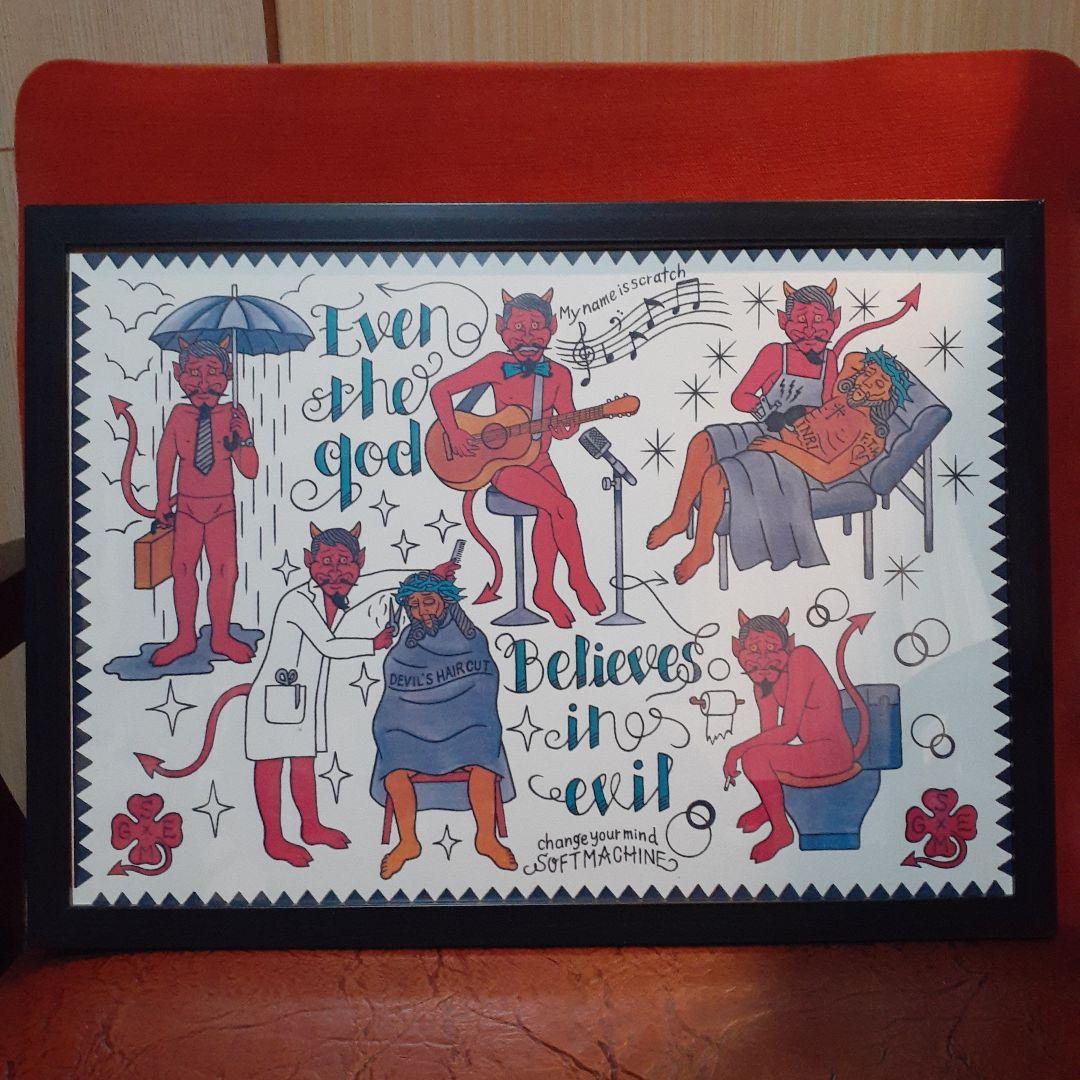 SOFTMACHINE　TATTOO FLASH　3枚セット