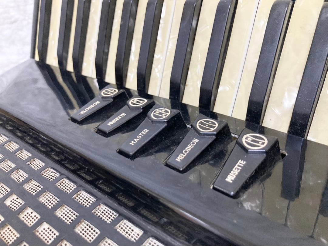 【音出し確認済 蛇腹良好】EXCELSIOR アコーディオン Mod.303/S