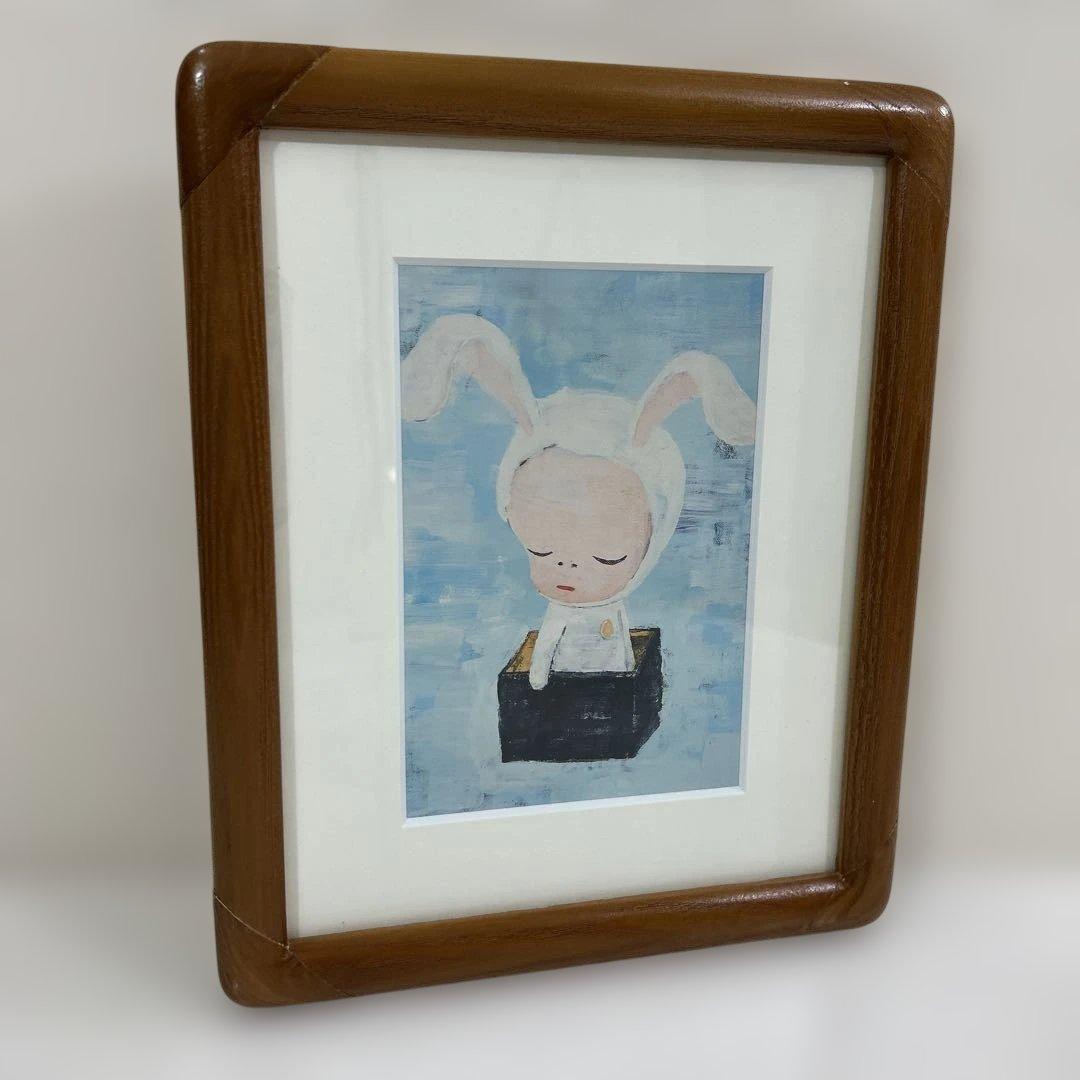 額装　奈良美智　ポスター　Little Bunny in the Box