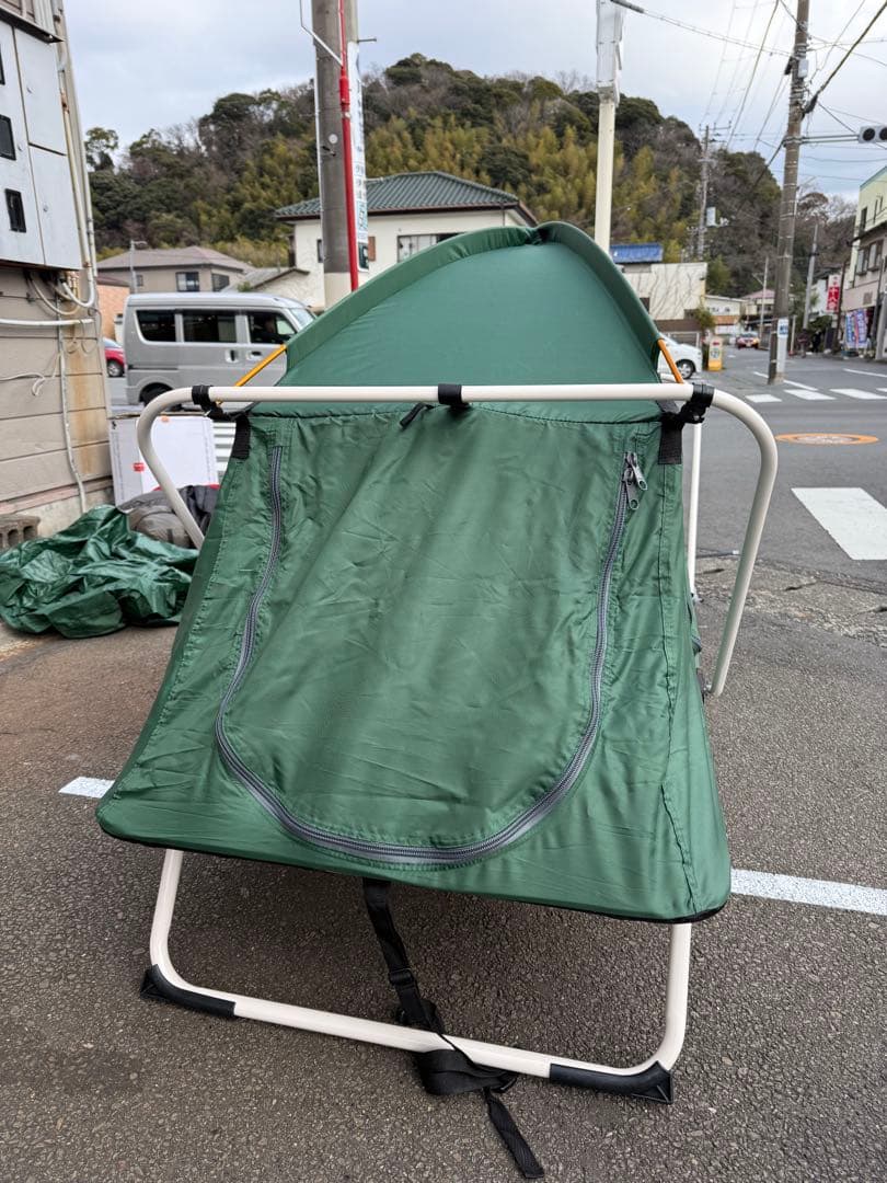 【GROWHILL】 グローヒル テントコット 高床 折り畳み式