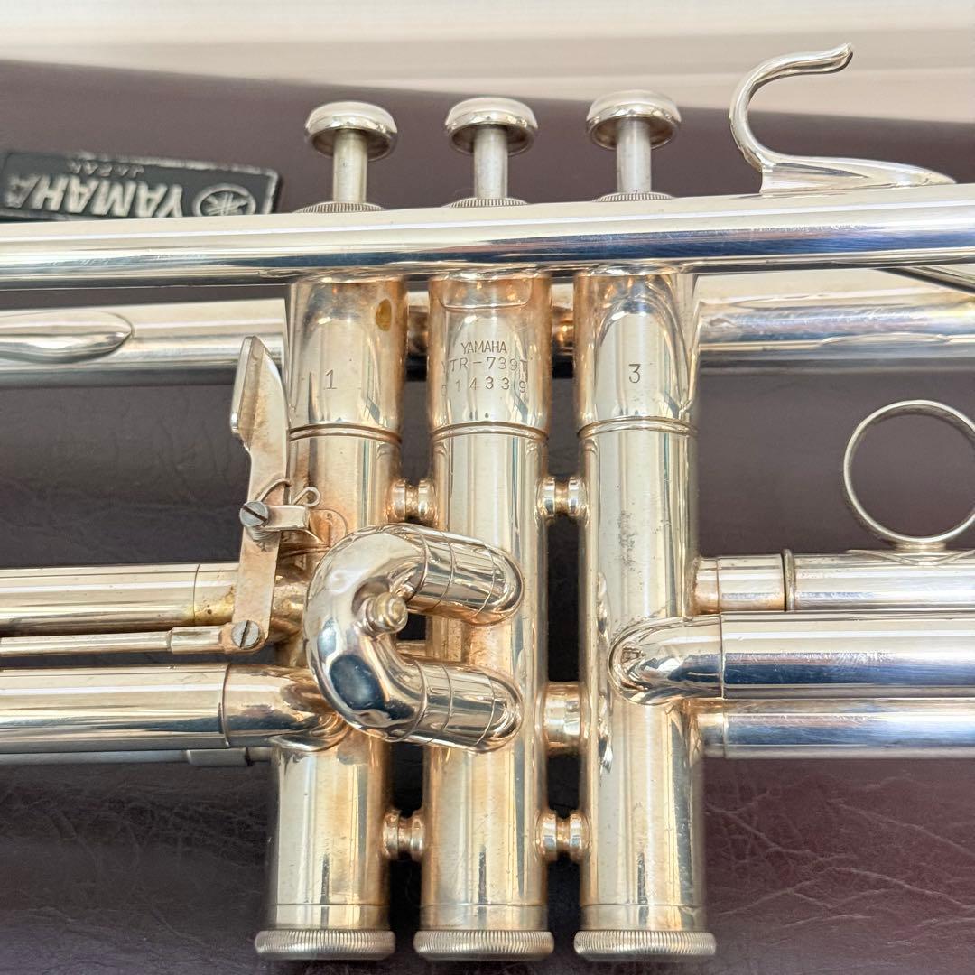 美品　希少　YAMAHA ヤマハ YTR-739T トランペット　プロモデル