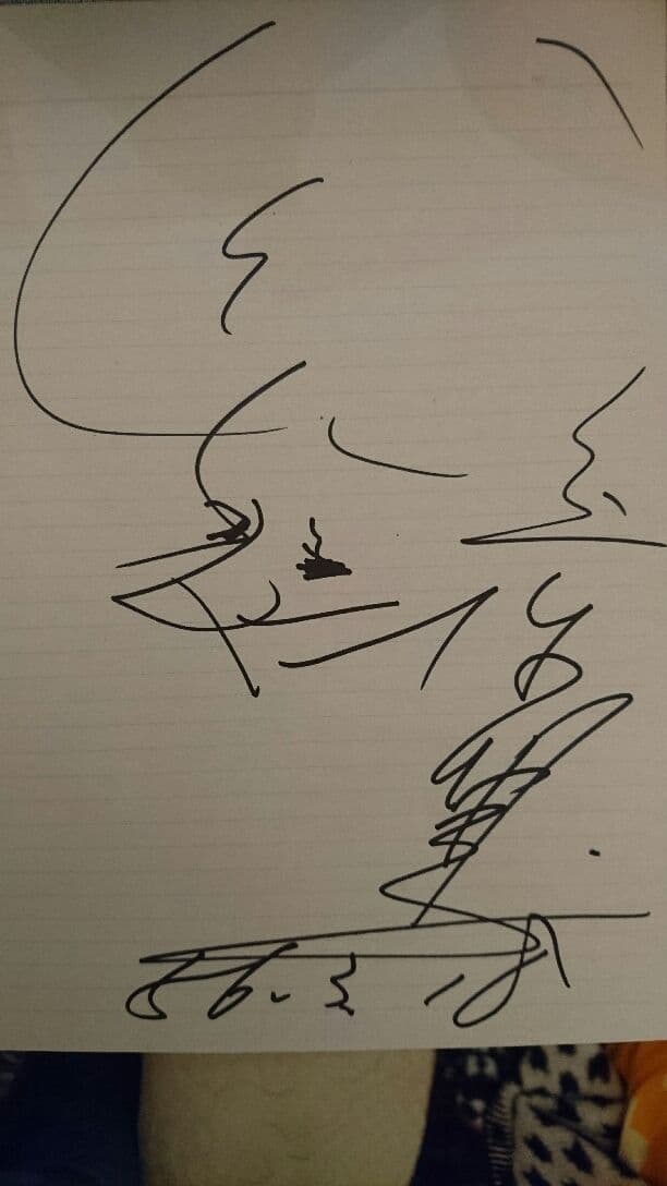 ○お笑いスター誕生○直筆サイン  京唄子