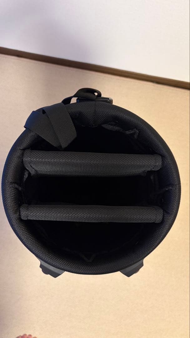 Jonesゴルフ　キャディバッグ　カモ柄　ロゴ刺繍付