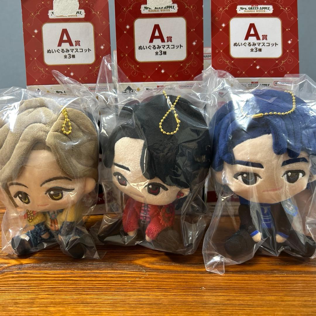 ミセス　A賞　セット　Mrs. 1番くじ　ぬいぐるみマスコット　コンプ　正規品