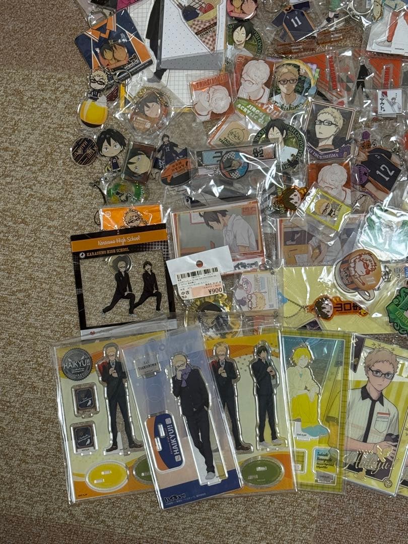 ハイキュー!! キャラクターグッズ セット　月島蛍　山口忠