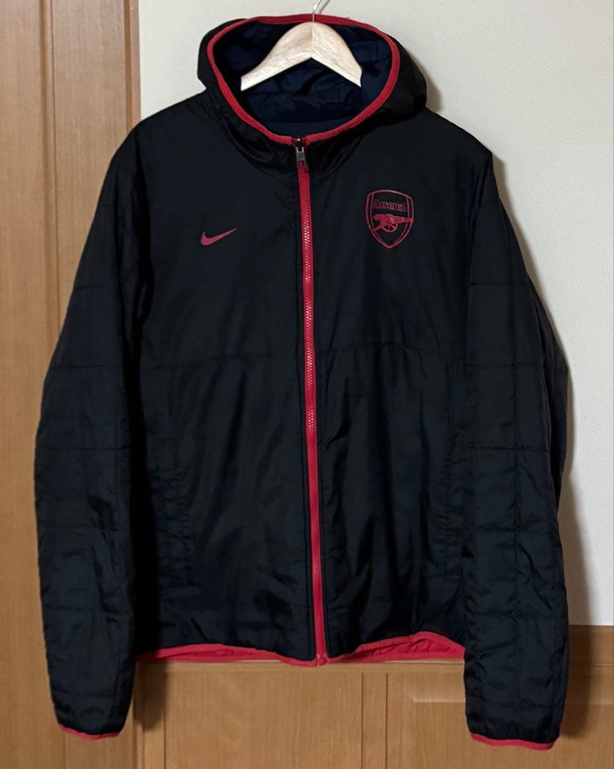 希少　NIKE ナイキ　アーセナル　2way リバーシブル　ダウンジャケット　L