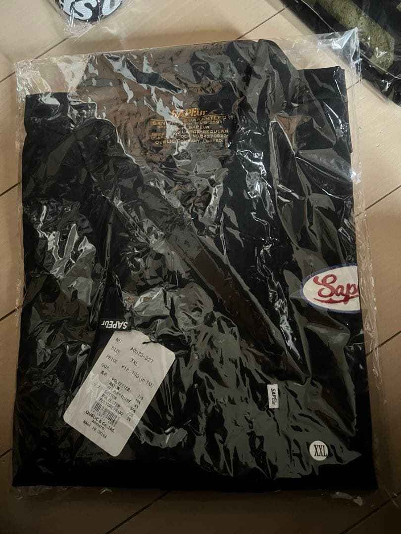 SAPEur サプール　ボーリングシャツ　XXL