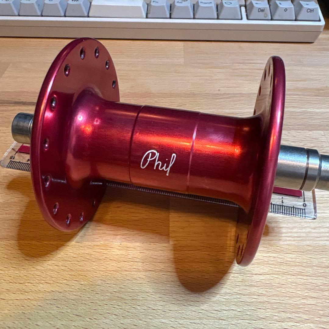 philwood トラックハブ 32h Red（Pink）