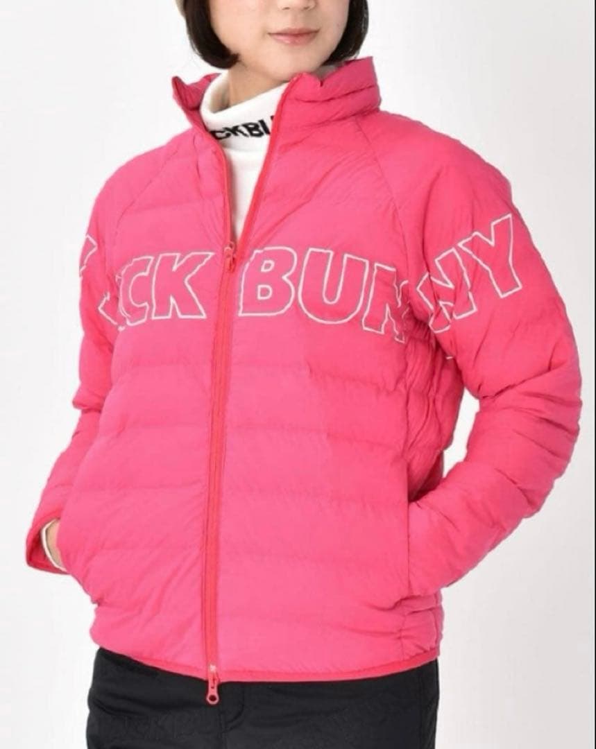 新品　ジャックバニー ナイロンタフタ 中綿 ブルゾン 1 (M) ピンク