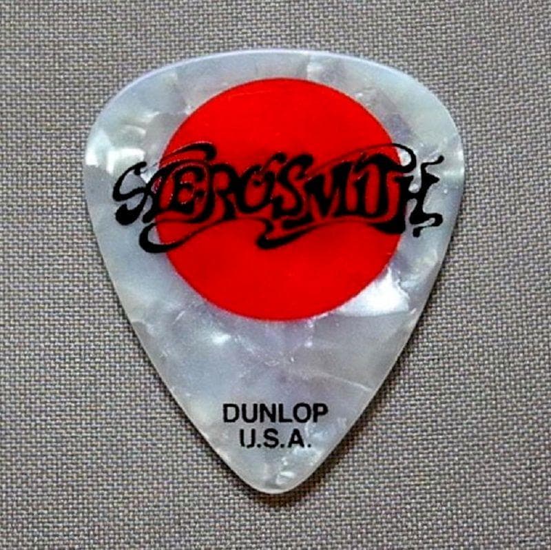 Aerosmith エアロスミス Joe Perry 2013 ギターピック