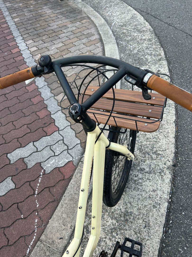 HACHI HACHI 外装8段変速 フレームクロモリ 前後ディスクブレーキ