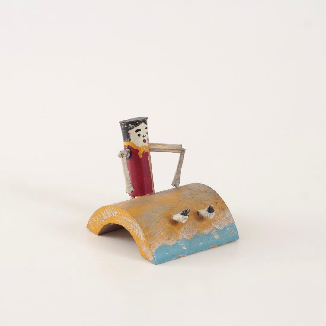 竹と木でできた 奇妙な 郷土玩具 昭和レトロ 当時モノ 古道具 アンティーク