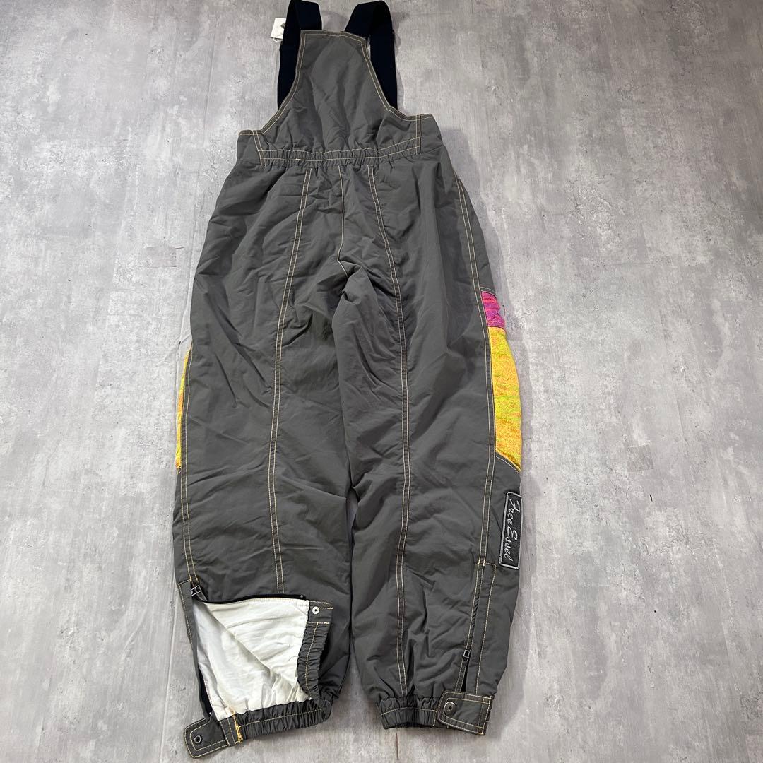 C312 良品 スキーウェア スノボー 上下セット メンズ XL相当 90s配色