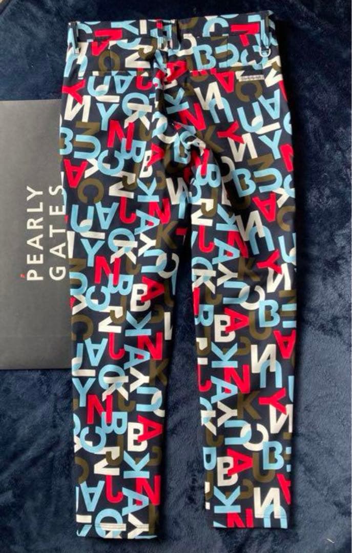 新品 ジャックバニー 撥水3レイヤーコーティングパンツ(4)サイズM/紺