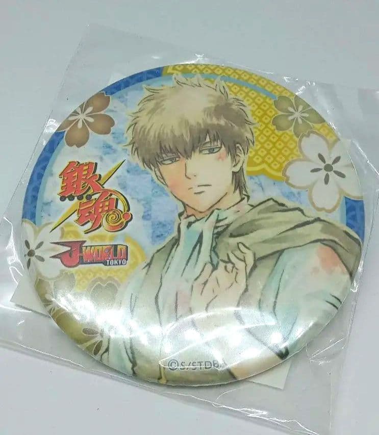 銀魂　土方十四郎　缶バッチ　大銀魂展　花鳥風月