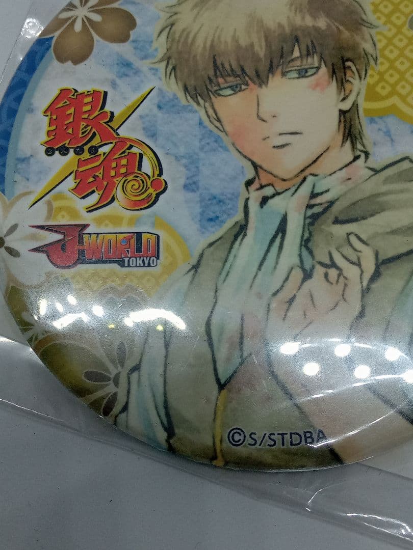 銀魂　土方十四郎　缶バッチ　大銀魂展　花鳥風月