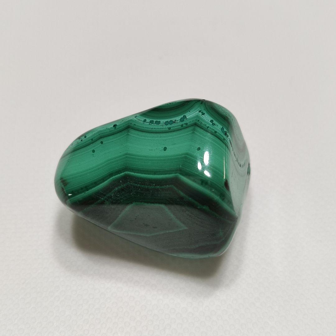 パワーストーン　天然石　マラカイト　孔雀石　タンブル　26g　No.730