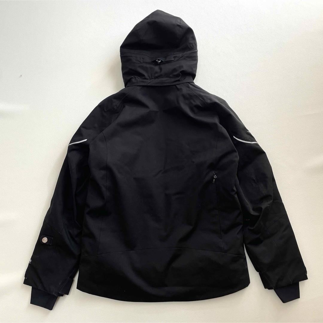 6687【美品】フェニックス　スキージャケット　チケットホルダー付　ブラック