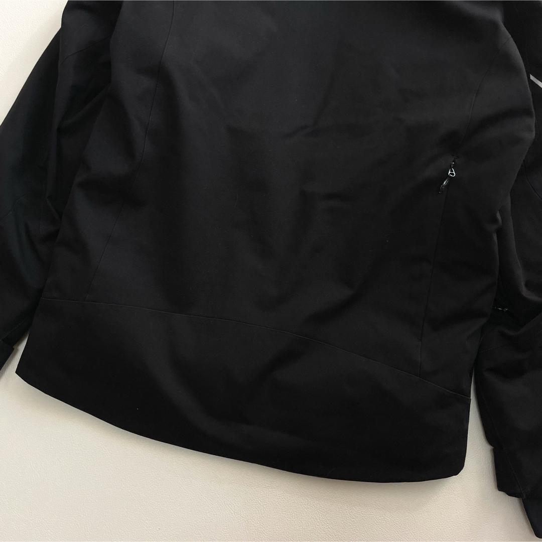 6687【美品】フェニックス　スキージャケット　チケットホルダー付　ブラック
