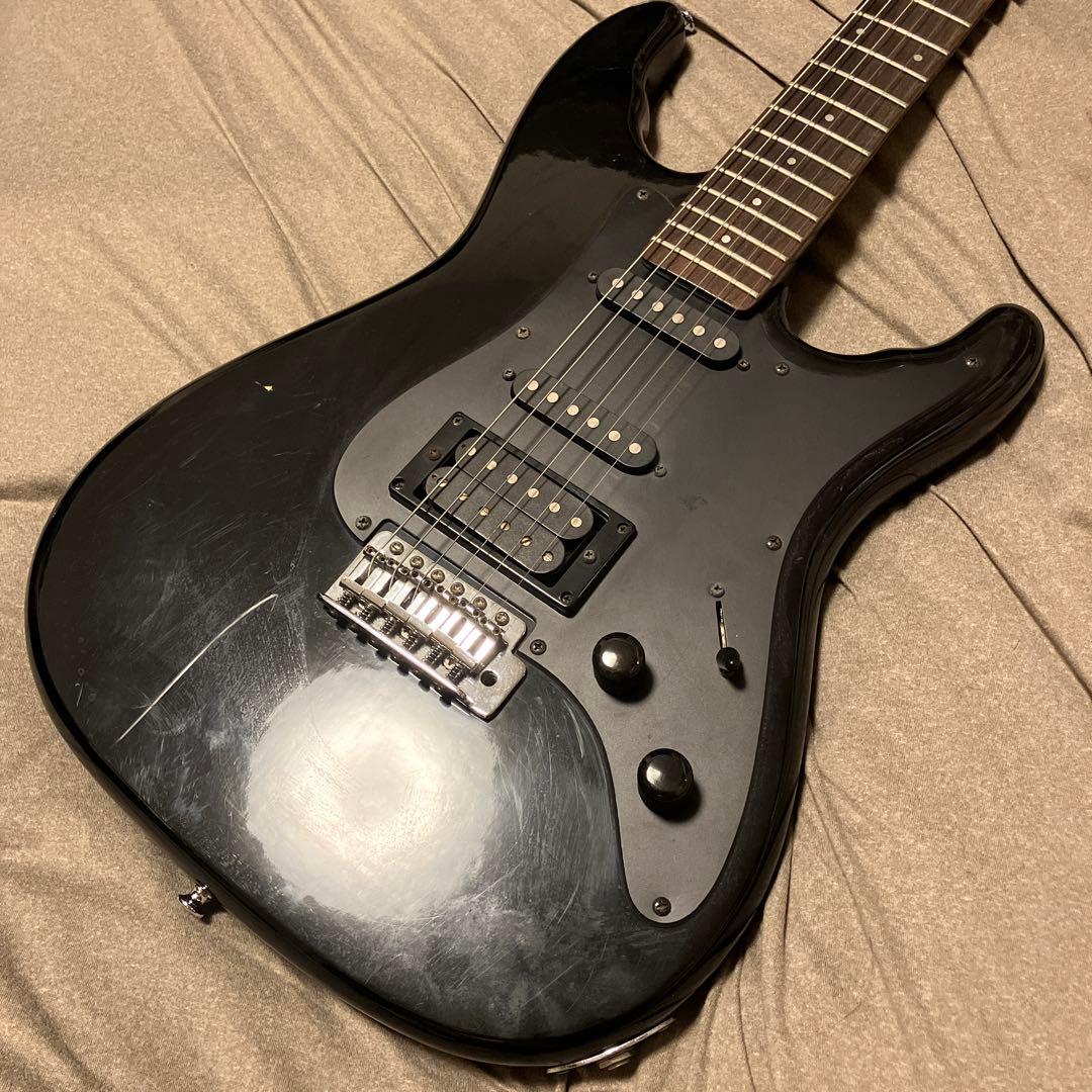 【Aria Pro II】Hellion ヘリオンシリーズ エレキギター 黒
