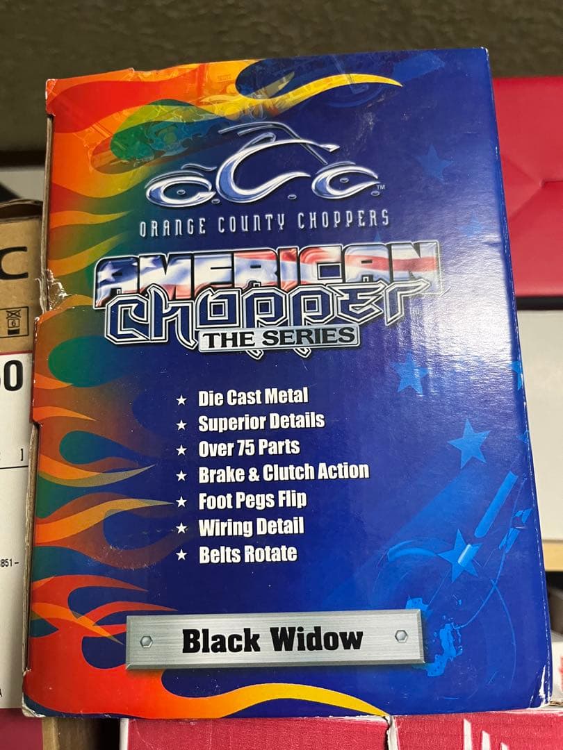 OCC アメリカンチョッパー ブラックヴィドー 1/10 ダイキャストモデル