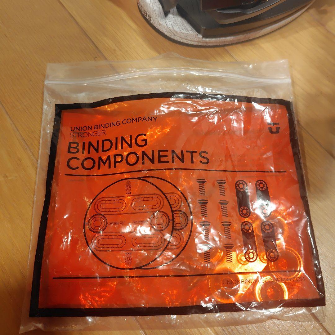 UNION ATLAS スノーボードビンディング ホワイトウッド　S