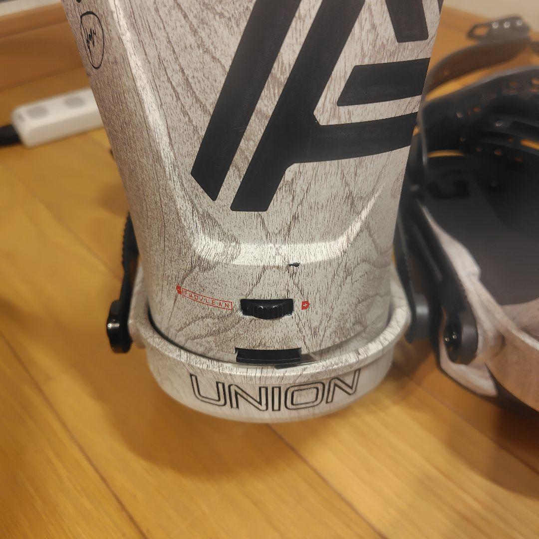 UNION ATLAS スノーボードビンディング ホワイトウッド　S