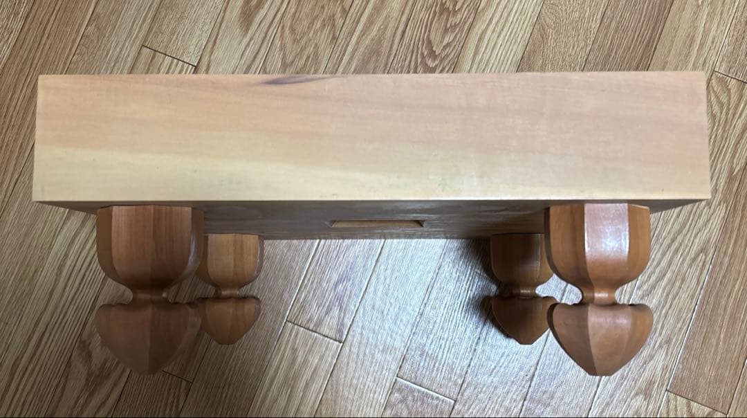 新品 百貨店購入品　囲碁セット【碁盤 ヘソ付き 脚付 碁石 蛤 那智黒 22号】