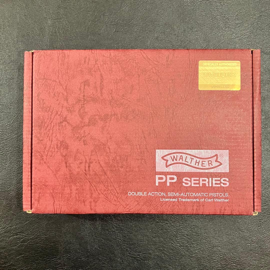 マルゼン WALTHER PPK/S ブラックメタル ガスブローバックハンドガン