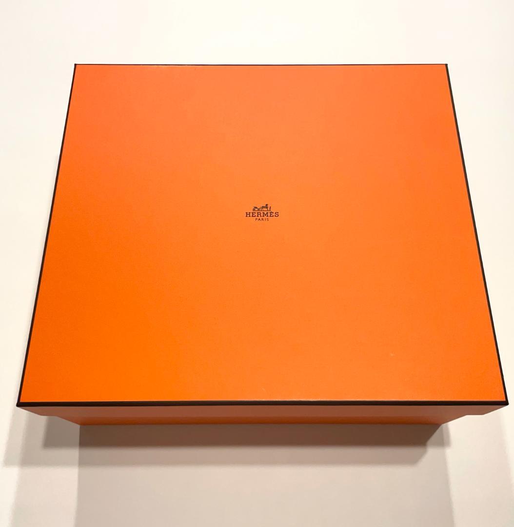HERMES エルメス　箱(38×34×16cm)　ガーデンパーティ　095　②
