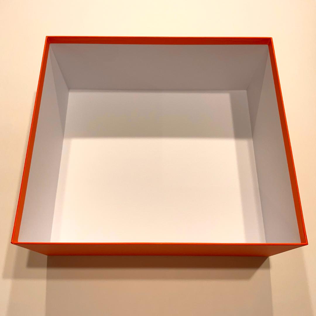 HERMES エルメス　箱(38×34×16cm)　ガーデンパーティ　095　②