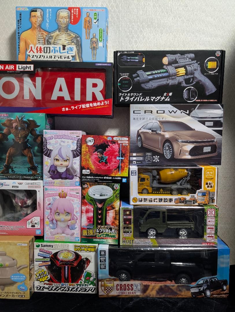 プライズ まとめ売り 20点 フィギュア ラジコン フィギュアライト レバブル