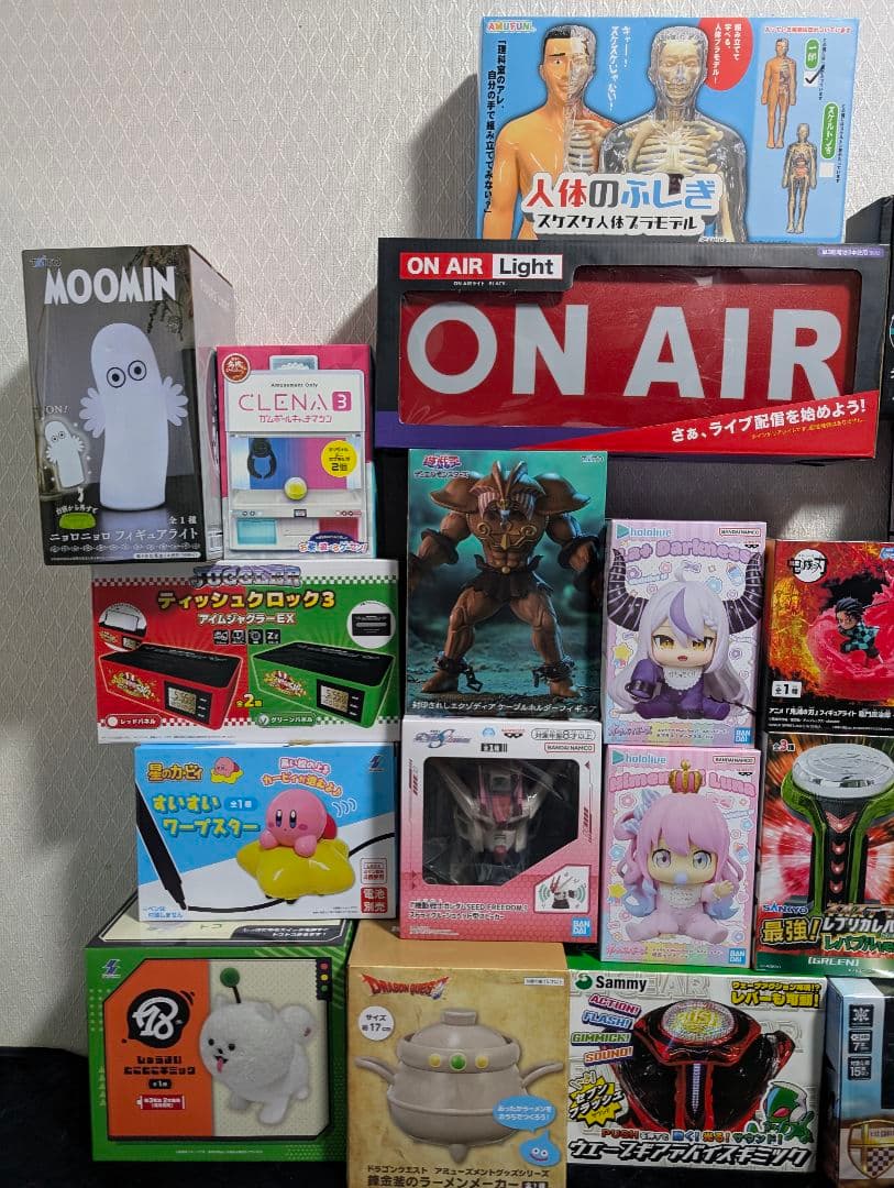 プライズ まとめ売り 20点 フィギュア ラジコン フィギュアライト レバブル