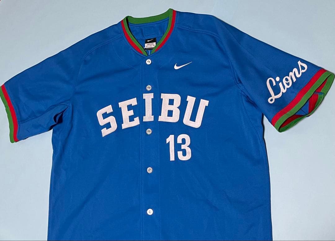 西武ライオンズ　西口文也投手ユニフォーム　プロコレクションモデル　NIKE