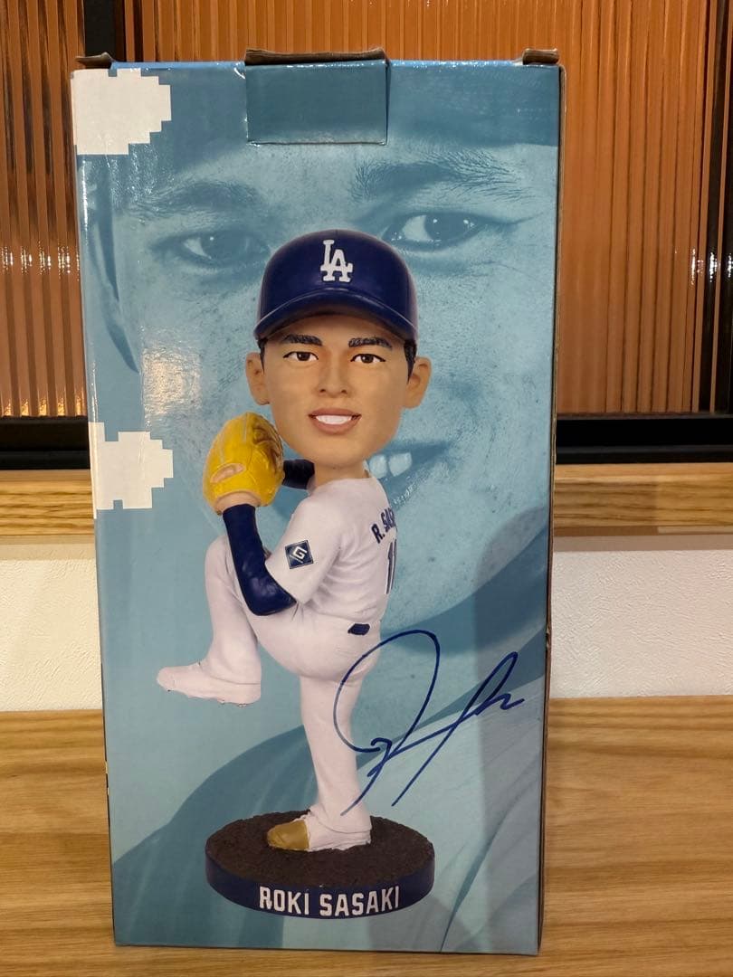 【未開封】8/4 佐々木朗希 ボブルヘッド(ドジャーススタジアム限定配布品)