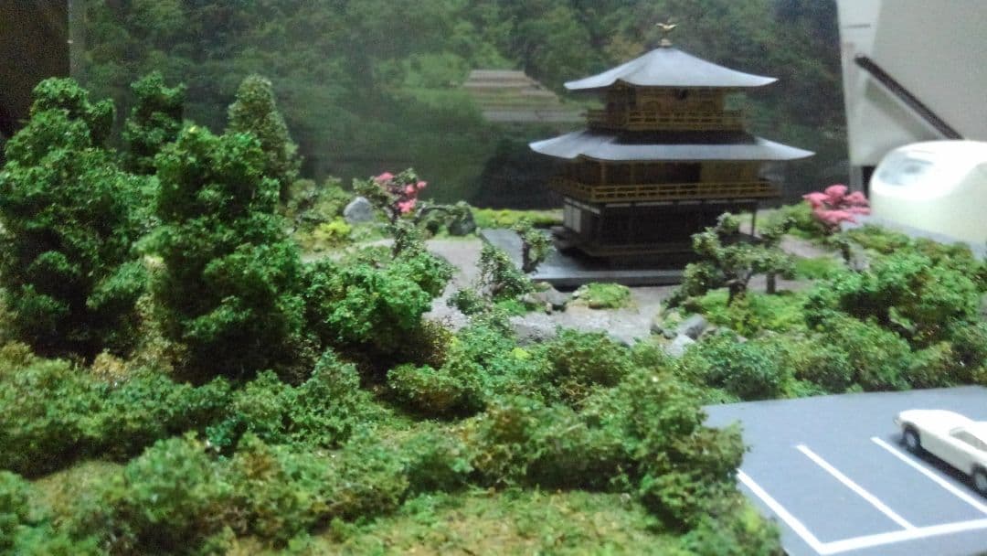 お寺、ジオラマ✨プラモデル✨１/１５０✨ハイクオリティ⚡お寺混合２点情景ジオラマ