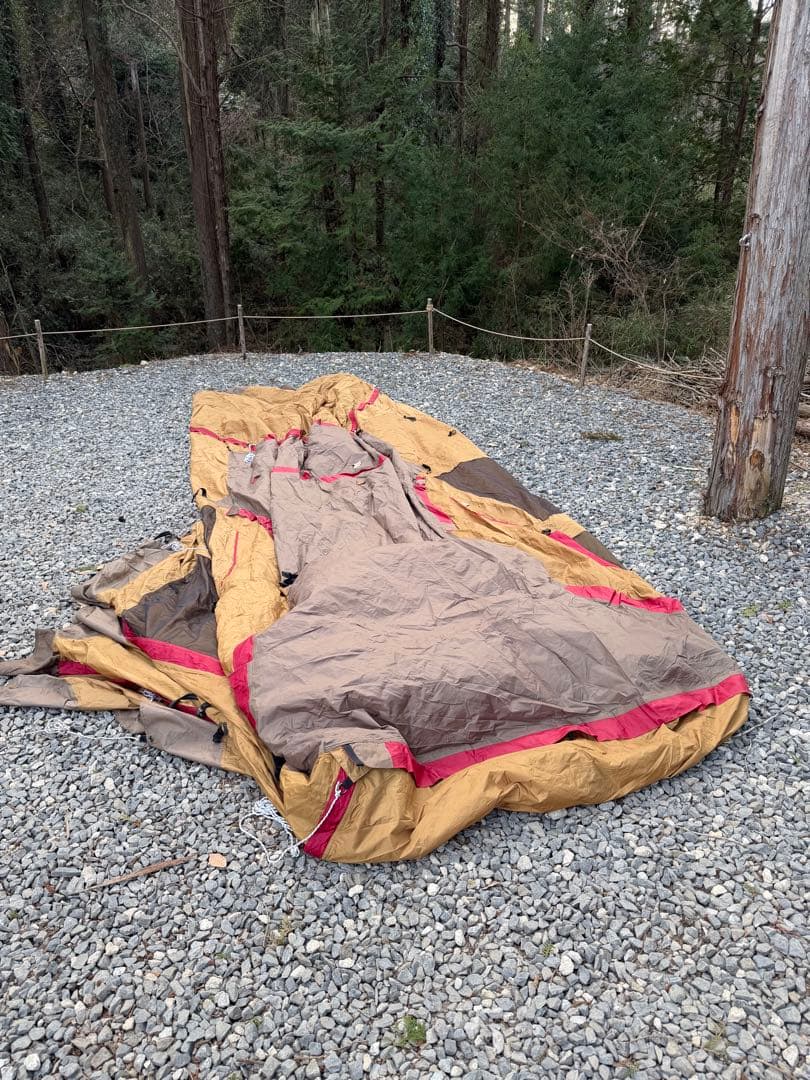  peak トルテュ ライト TP-750 廃番 大型シェルター 設営可