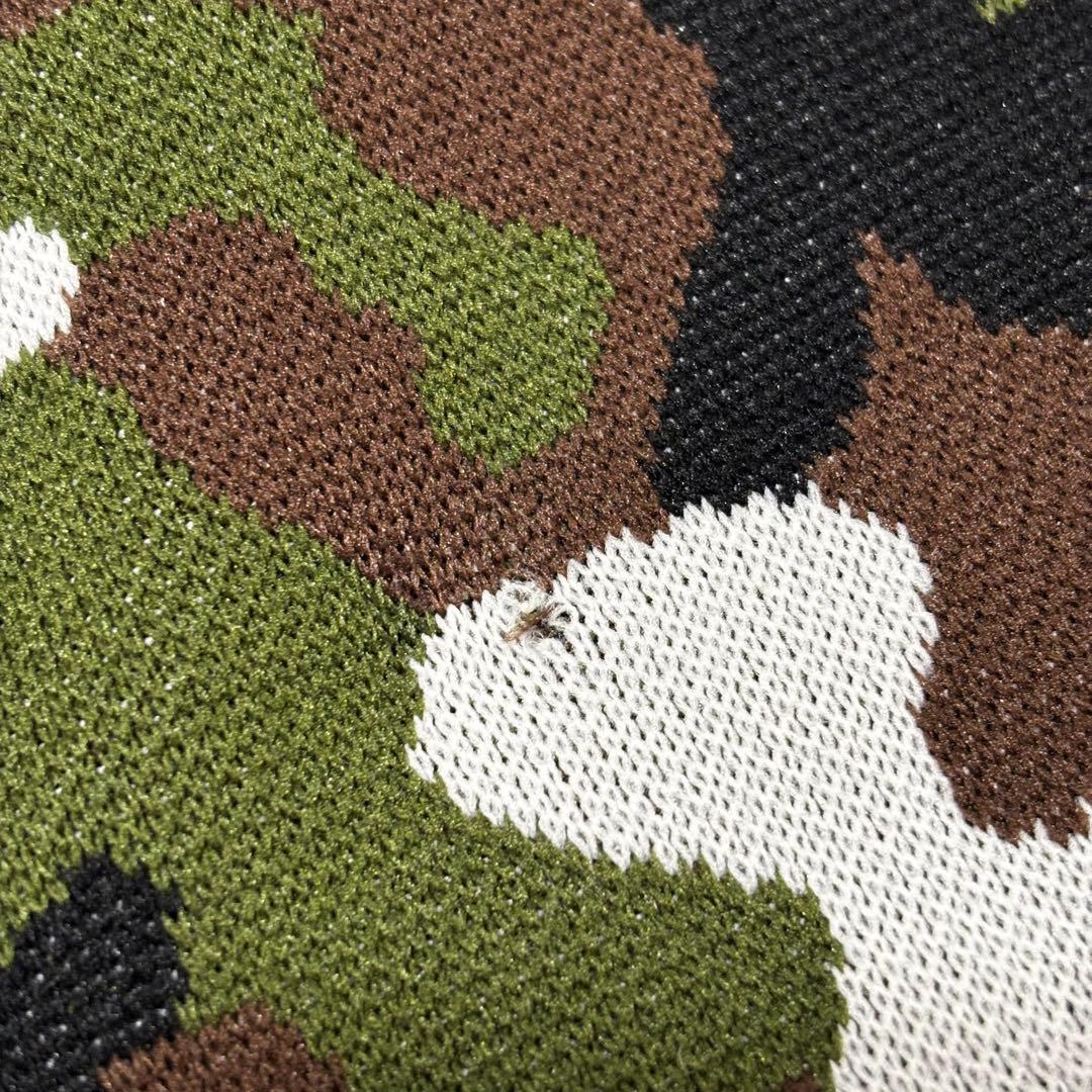 【リバーシブル】PEARLY GATES Vネックリバーシブルベスト 6 迷彩柄