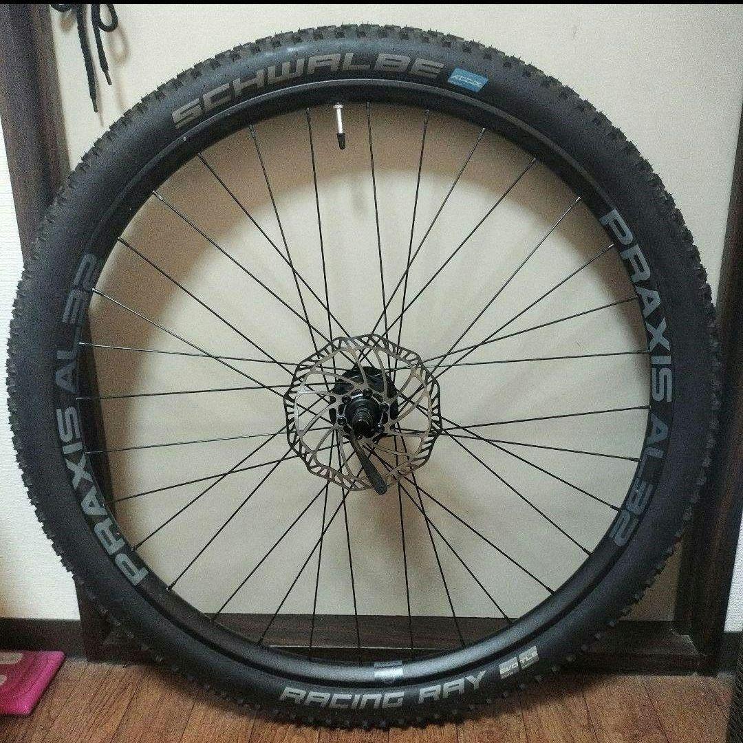 【送料無料】 PRAXIS リム 29er 135QR リアホイール タイヤ付属