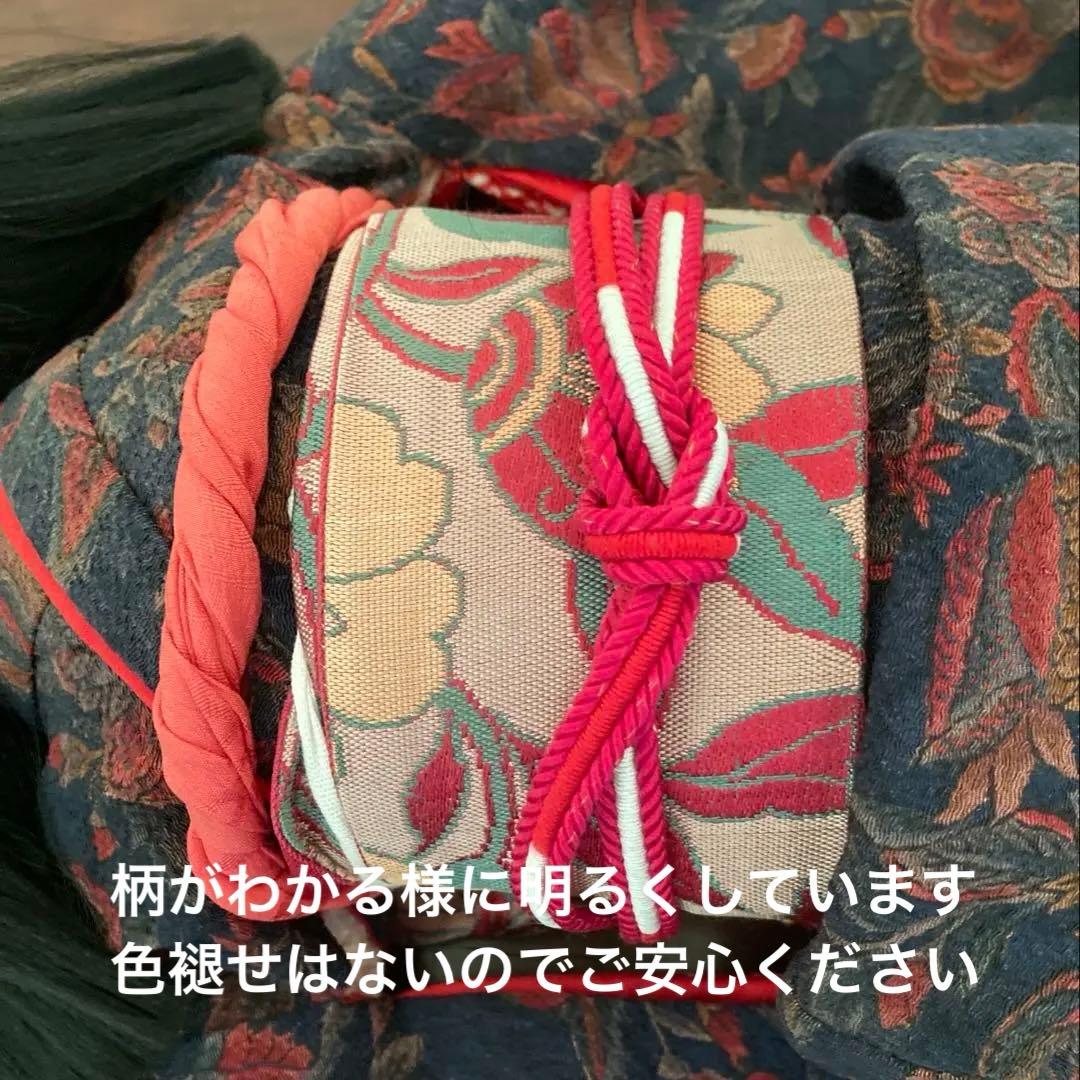 お値下げ美品【工房朋】女の子45cm市松人形森重春幸抱古布着せ替え人形旧家蔵出