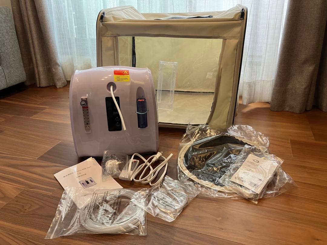 酸素濃縮器 mini1.0+酸素室Sセット