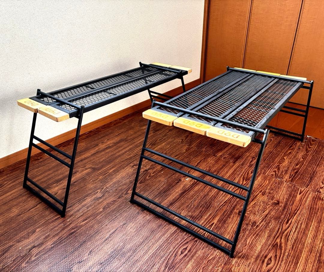 ゴン様　アウトドアテーブル　キャンプテーブル DOD テキーラテーブル2セット