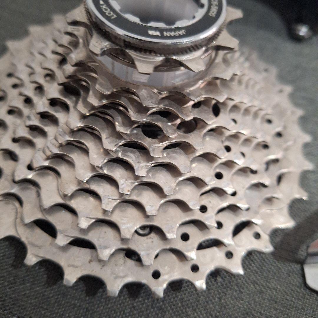 希少 105 5800 RD GS FD スプロケ 11-32 ヒルクライムに