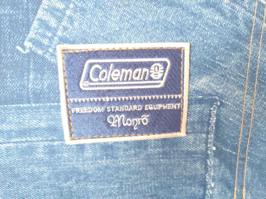 Coleman レイチェア インディゴレーベル デニム 2脚