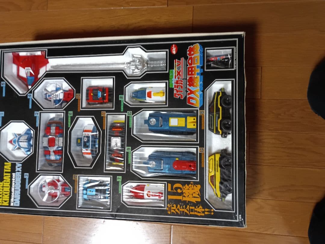 ポピー製のＤＸ機甲合体ダイラガーＸＶ　フィラテ－ンです。