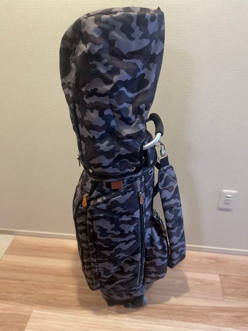 【美品】OOWLS キャスター付き キャディバッグ 9.5型 47インチ対応