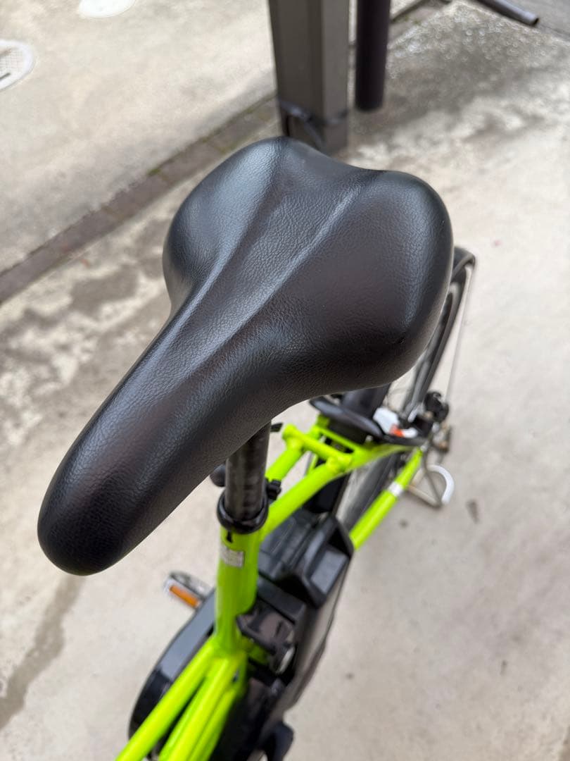 電動アシスト自転車 ヤマハPAS-CITYX バスケット付き グリーン