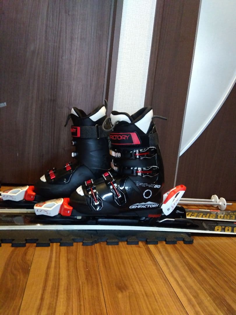 美品【ハイエンド】KASTLE 学生・男女兼用/スキーセット・メンテ・WAX済✔