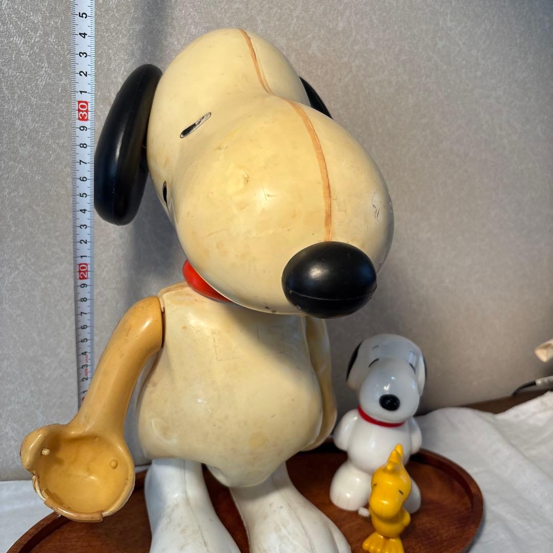 スヌーピー　ヴィンテージ ボーリングゲーム 大フィギュア