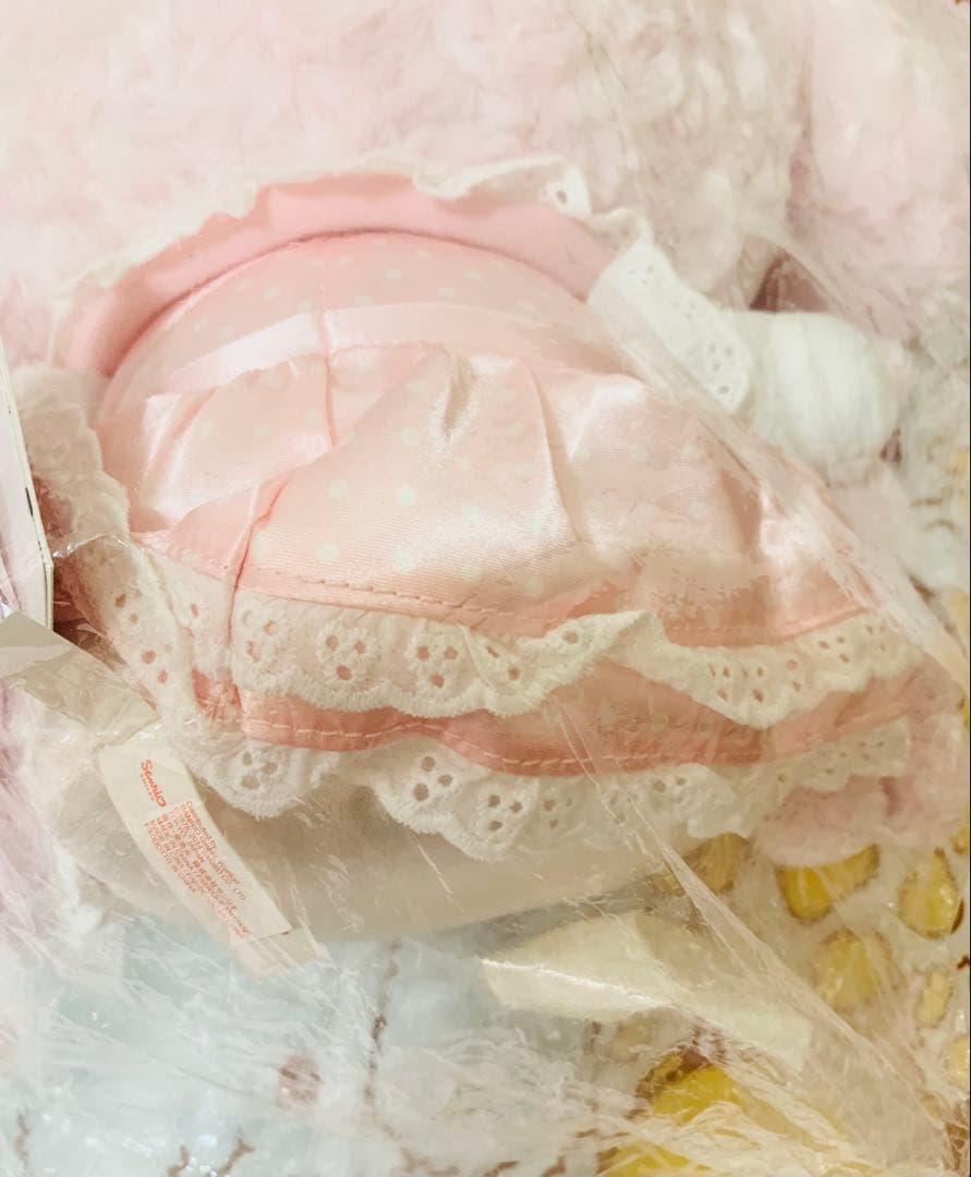 マイメロディ おめかしDXぬいぐるみ マイメロ オメカシ ピピ